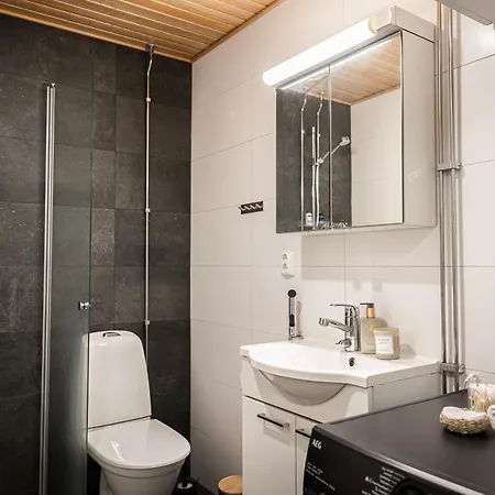 Modern Aurora With Sauna - By Book Lapland * רובניימי